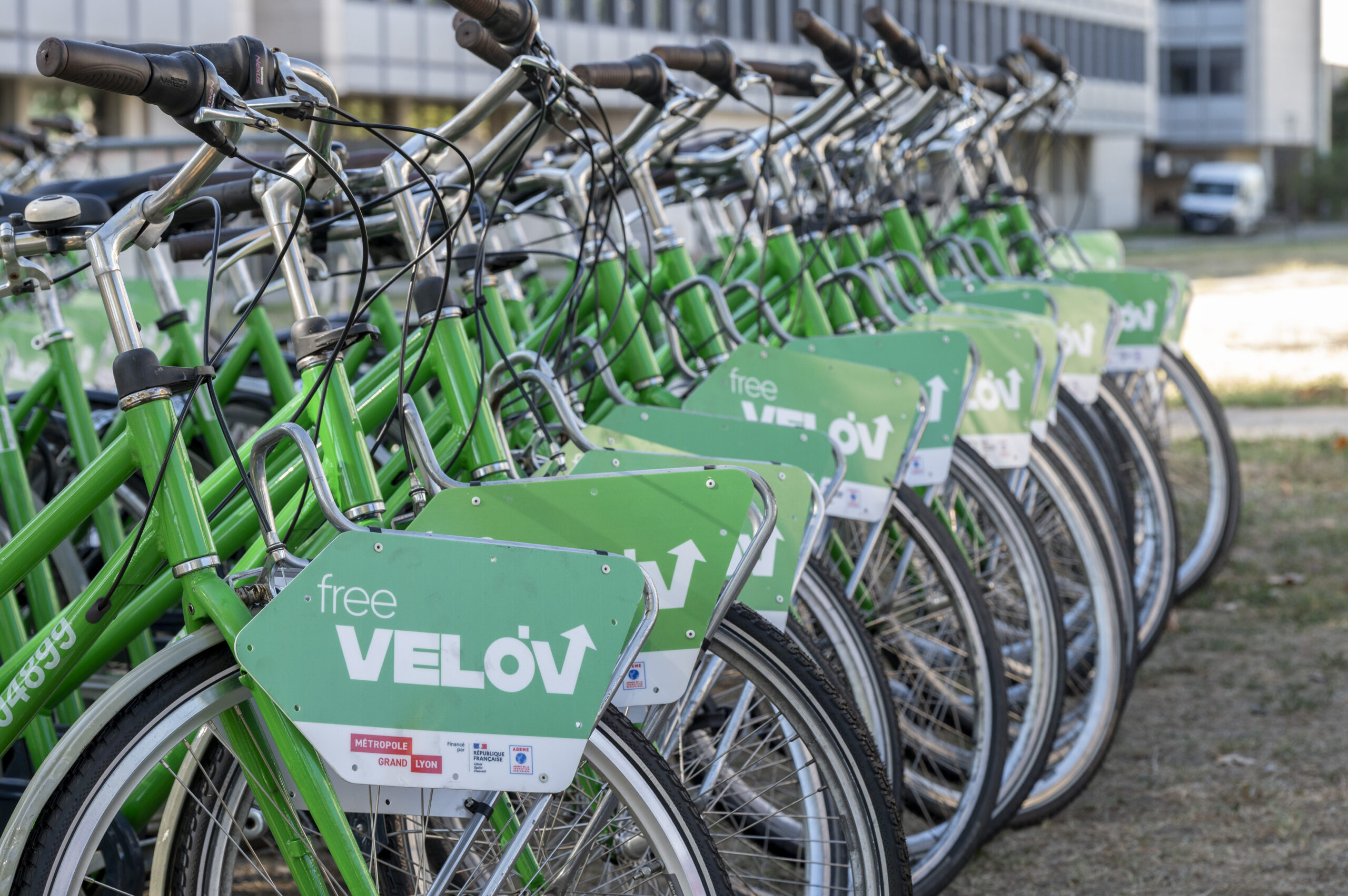 Les vélos qui seront prêtés aux jeunes.